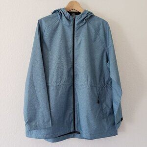 NWT - 32 Degrees Ladies' Waterproof Anorak Jacket Indian Teal Melange - Size M
